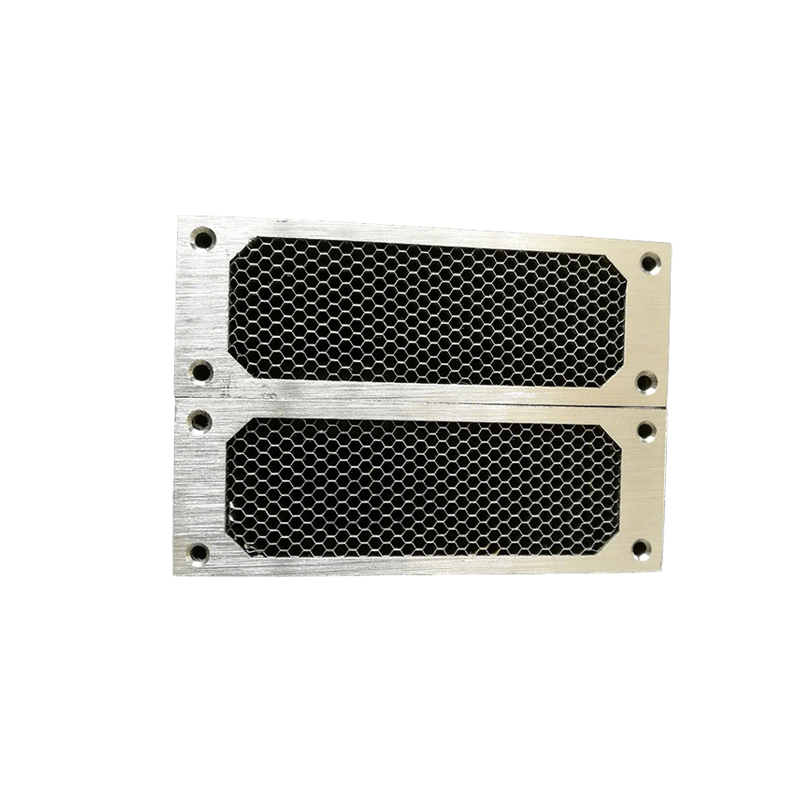 Ventilated waveguide windows